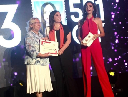 Nalan KURT 'un Ödülleri. Fark Yaratan Kadın Girişimci Ödül Töreni Yer Aldık