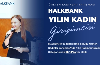 Nalan KURT 'un Kaleminden. Yönetim Kurulu Başkanımız Nalan Kurt, Halkbank'ın Düzenlemiş Olduğu Üreten Kadın Projesinde İlk 10'a Girdik