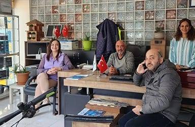 Nalan KURT 'un Kaleminden. İstanbul/Silivri Nlksoft İstanbul iş ortağımız Sbm Bilişim - Fatih beyi ve Özkan beyi ziyaret ettik.